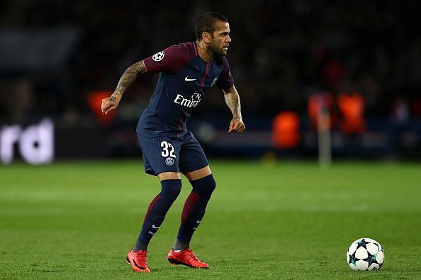 Alves continues to perform at the age of 35