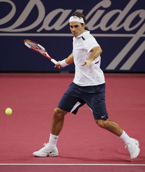 Federer playing at Basel previously