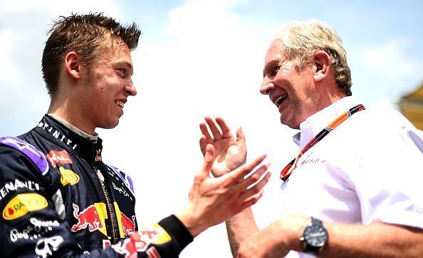 Kvyat has raced for both Toro Rosso and Red Bull