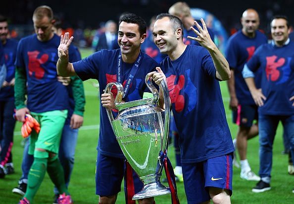 Xavi-Iniesta: An iconic footballing duo