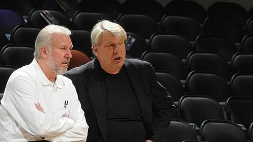 Two of the greatest coaches ever in NBA history. Gregg Popovich & Don Nelson