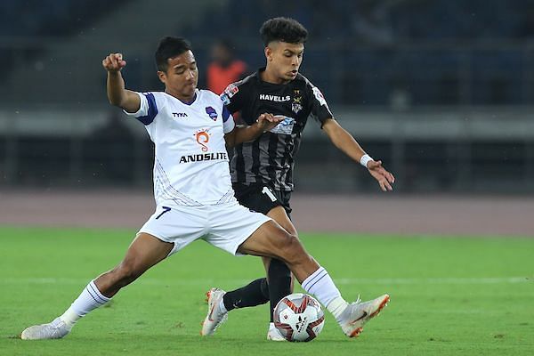 Thatal truly made a statement against the Delhi Dynamos FC (Image Courtesy: ISL)