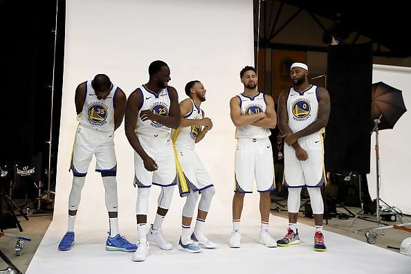 The defending champions - Golden State Warriors