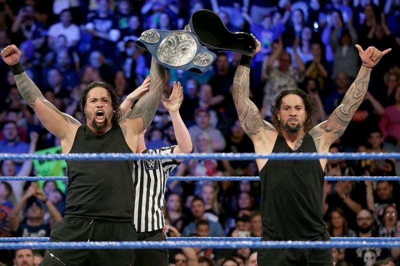 The Usos emerged as the top tag team of the blue brand