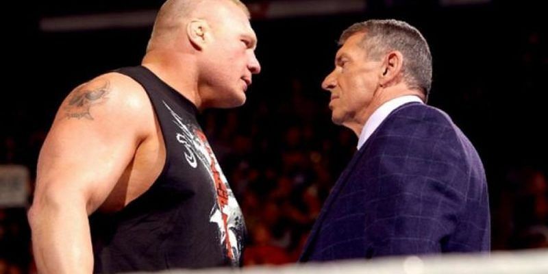 Brock Lesnar - Was not on Vince McMahon&#039;s Christmas card list in 2004