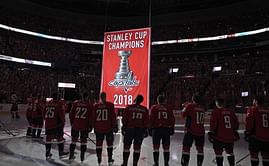 'Back-to-back!' Banner night for Ovechkin, Cup champ Caps