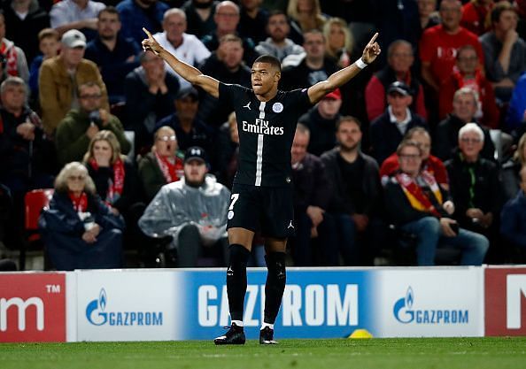 Mbappe scored 13 goals in 28 games in the last Ligue 1 season with seven assists to his name
