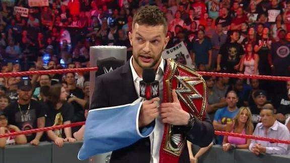 Finn Balor relinquishes the WWE Universal Championship