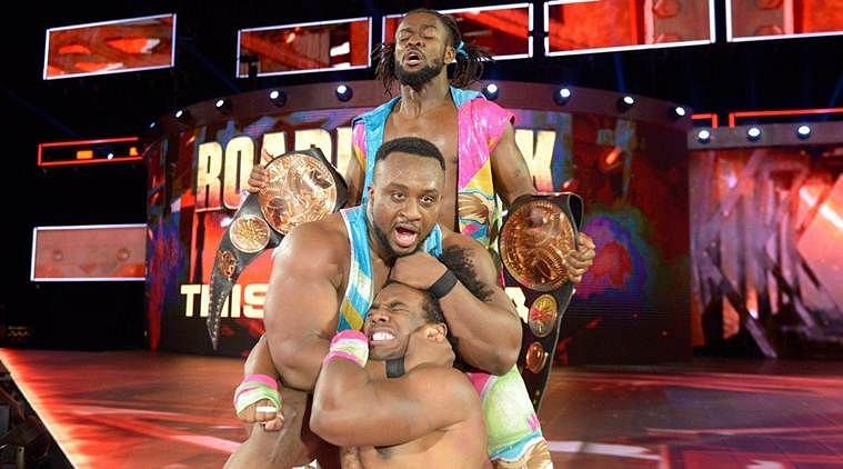 The New Day was on the RAW roster during their record-breaking tag team title reign