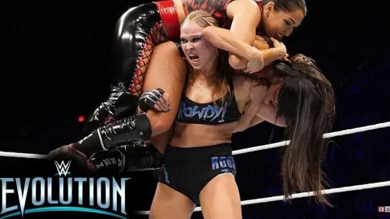 Ronda Rousey overcame the odds and retained rhe title.