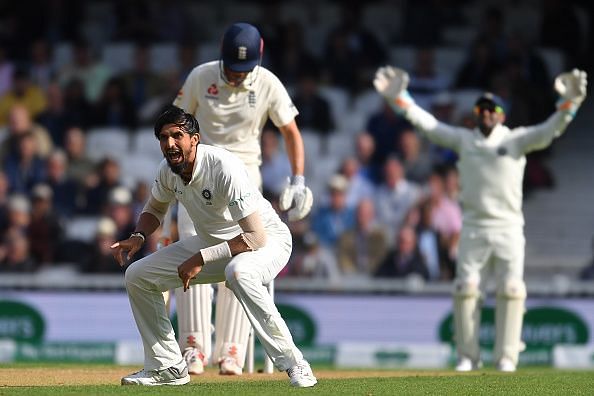 Ishant Sharma made his Test debut in 2007