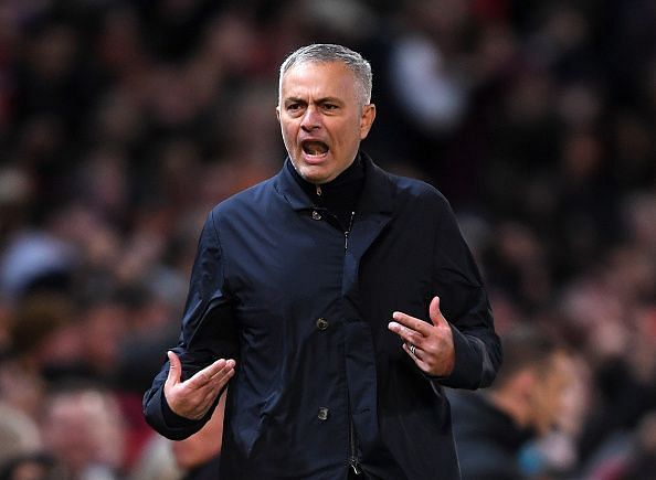 Mourinho has been under constant pressure at United this season