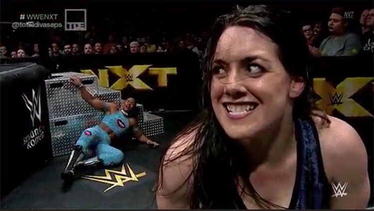 Nikki Cross and Bianca Belair collided on NXT