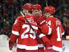 Red Wings get first home win, 4-2 over Stars