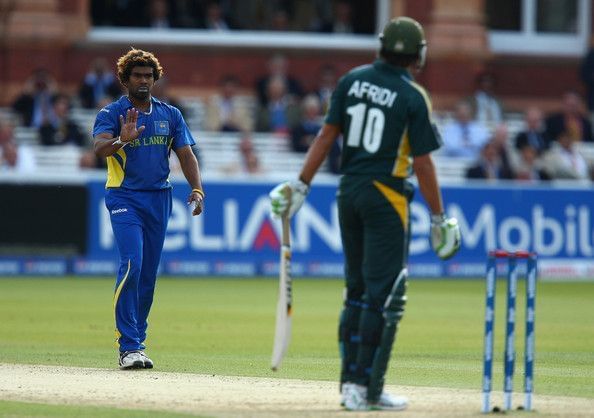 Lasith Malinga edges former Pakistan skipper Shahid Afridi by just one golden duck in ODI cricket