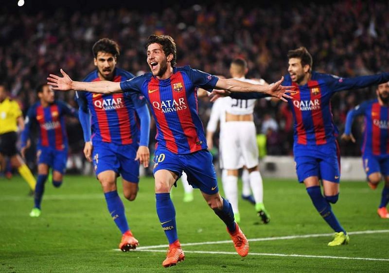 The last-minute goal scored by Sergi Roberto sealed the deal for Barcelona