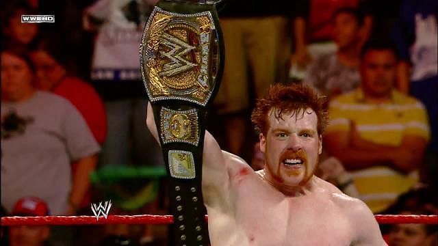 Sheamus defeated John Cena in a Tables Match to become champion.