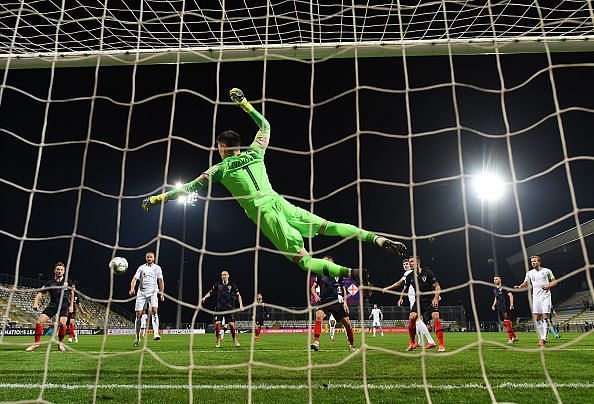 Livakovic pulled off a decisive save in the second half