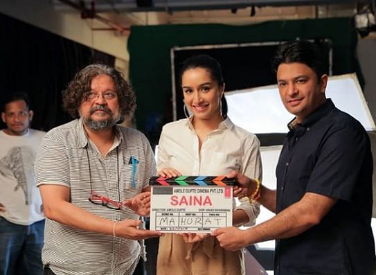 Director Amole Gupte with Shraddha Kapoor