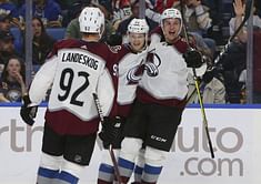 MacKinnon ups goal streak to 4, Avalanche beat Sabres 6-1
