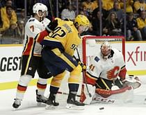 Smith, Monahan lead Flames over Predators 3-0