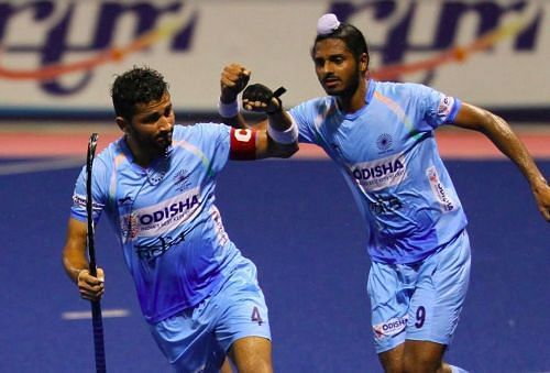 The Indian Junior men's hockey team recorded its fourth successive victory at the Sultan of Johor Cup with a 5-4 win over defending champions Australia, assuring a semifinal spot