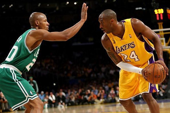 Kobe dropped 36 points and lifted Lakers over Celtics