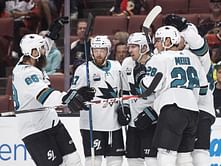 Meier's second goal comes in OT to lift Sharks past Ducks