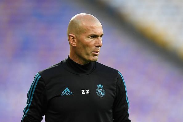 Zidane won three consecutive Champions League titles with Real Madrid