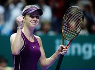 Elina Svitolina after her win against Caroline Wozniacki 