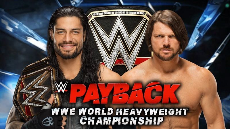This epic match-up took place at WWE Payback
