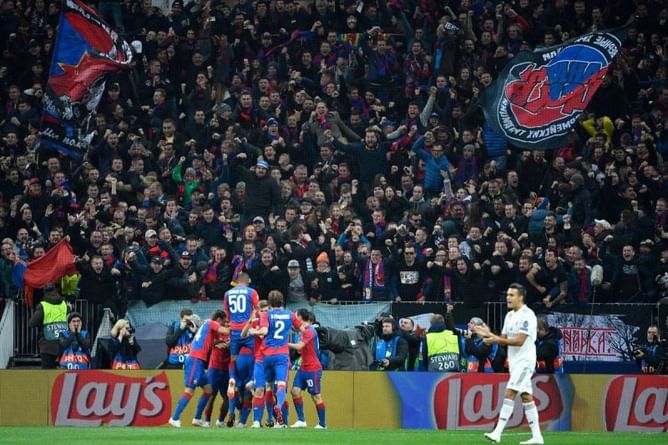 Football fans react as Real Madrid lose to CSKA Moscow in Champions League