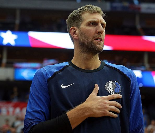 Dirk Nowitzki spent his entire career with the Dallas Mavericks