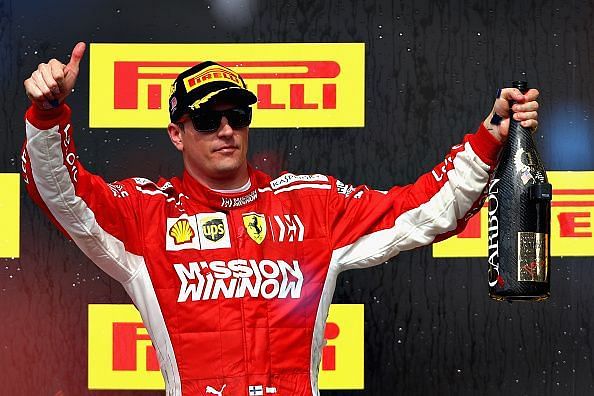 Raikkonen won his first race for Ferrari in almost a decade yesterday.