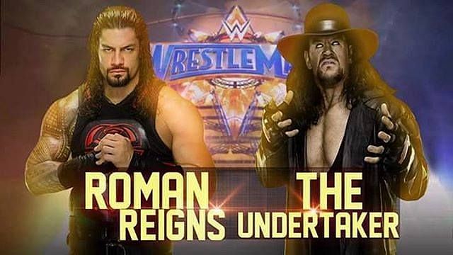 WrestleMania 33 - Roman Reigns vs The Undertaker