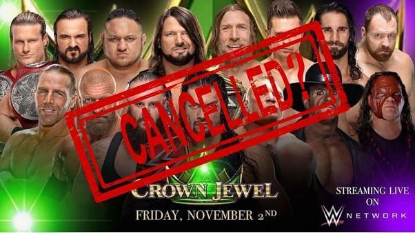 WWE Rumor Mill: WWE likely to cancel Crown Jewel, announcement expected around Wednesday, and more details