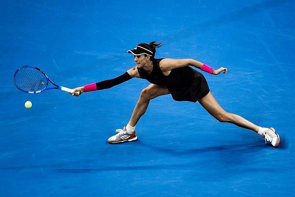 Hong Kong Tennis Open: Muguruza wins in straight sets on tournament debut