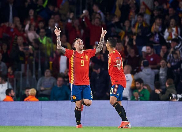 Paco Alcacer has scored in five consecutive matches