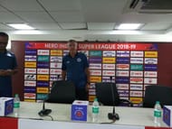 Jamshedpur FC coach Cesar Ferrando in Guwahati.