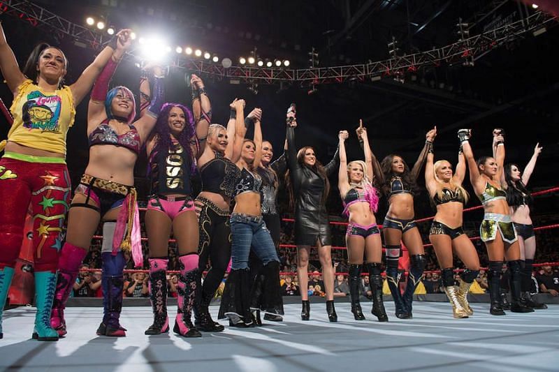 Not a good night for the WWE female roster
