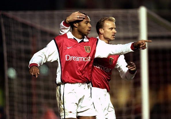 Bergkamp and Henry scored 266 goals in 610 games together from 1999 to 2006