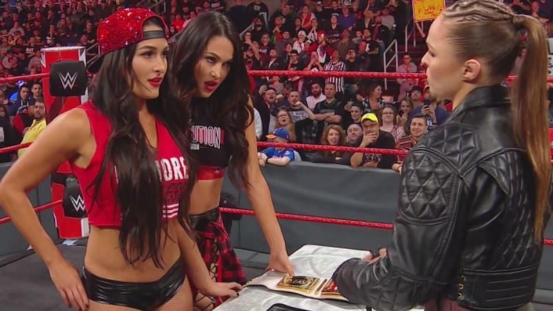 Ronda Rousey and Nikki Bella have made it official