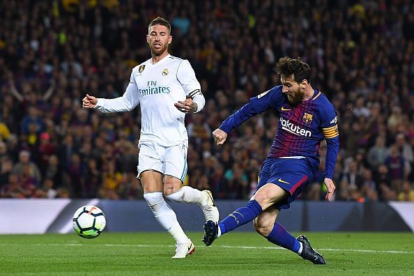 Barcelona vs Real Madrid is mostly a high-intensity game