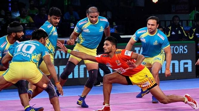 Pro Kabaddi League Season 6, Match 34: Tamil Thalaivas' defense fails as Gujarat Fortunegiants power through to a win