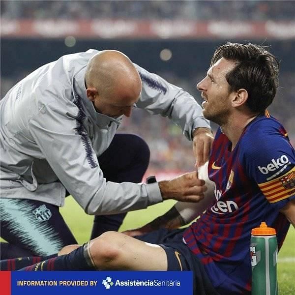 Leo Messi&#039;s injury is a cause of concern