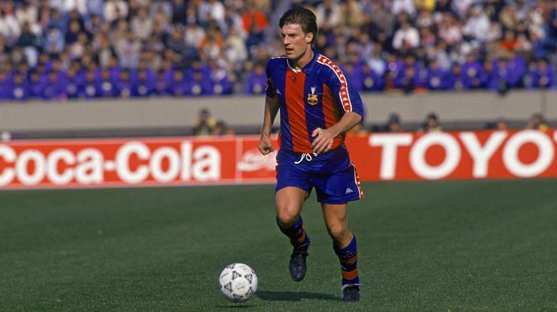 Laudrup moved to Real Madrid from Barcelona in 1994