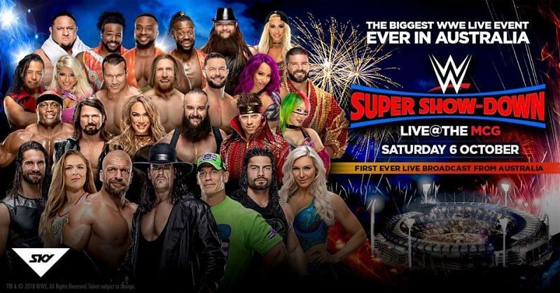 WWE Super Show-Down Card: Every Match in Australia