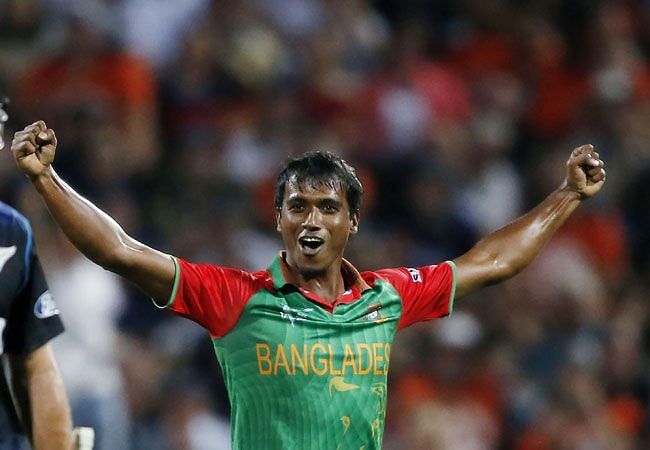 Rubel Hossain's presence in the 2015 World Cup was under doubt due to a rape allegation.