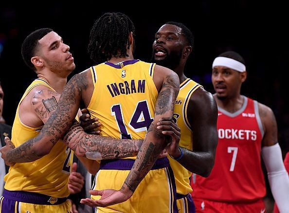 Houston Rockets v Los Angeles Lakers