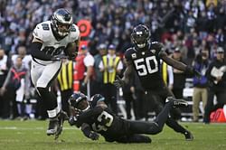 Eagles lose OLs Peters and Johnson vs. Jaguars